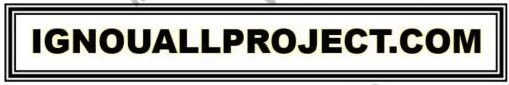 ignou all project banner logo